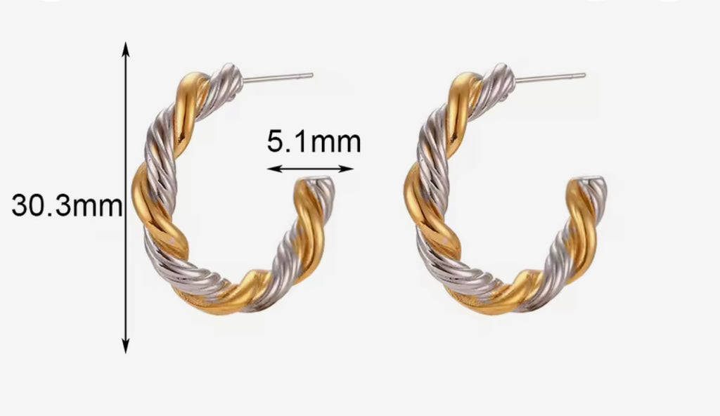 Croissant bicolor