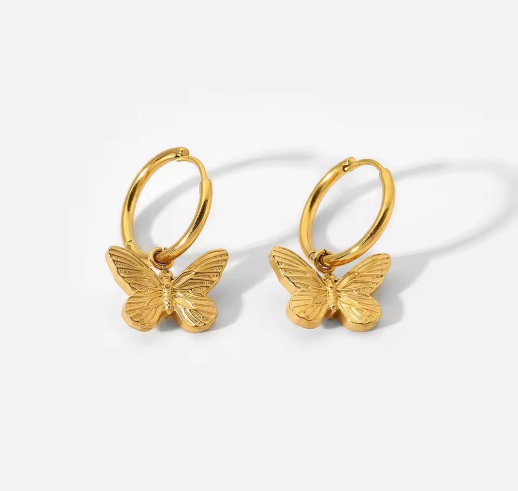 Morpho earrings